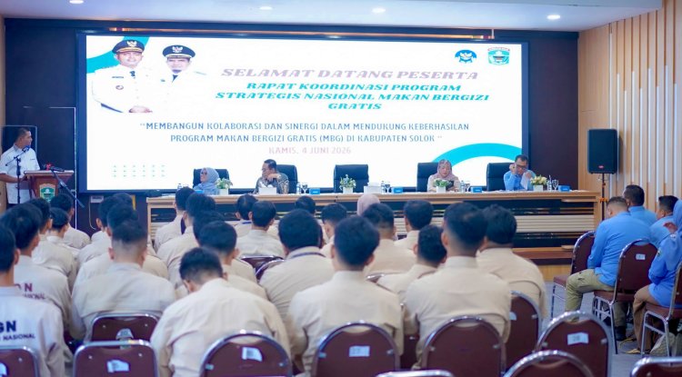 Kepala KPPG Sumbar, Riau dan Kepri Ikuti Rapat Koordinasi Program Strategis Nasional Makan Bergizi Gratis Di Kabupaten Solok